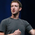 Mark Zuckerberg, CEO of Facebook; Eric Gerster